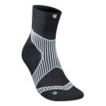 Bauerfeind Bekleidung Bauerfeind Performance Mid Cut Laufsocken Damen-Schwarz,Wei&szlig;