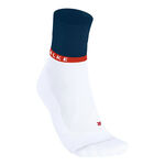 Falke Bekleidung Falke RU4 Endurance Compression Laufsocken Herren-Wei&szlig;,Dunkelblau