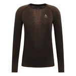 Odlo Bekleidung Odlo Performance Warm Blackcomb Crew Neck Unterhemd Herren-Braun