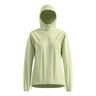 X-Alp Waterproof Laufjacke Damen-limette