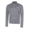 Pacer Half-Zip Longsleeve Laufshirt Herren-grau