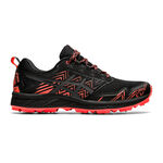 ASICS Laufschuhe ASICS GEL-Fujisetsu 3 G-TX Trailschuh Damen-Schwarz,Rot