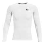 Under Armour Bekleidung Under Armour Heatgear Comp Longsleeve Herren-Weiß,Schwarz