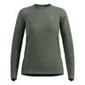 Essential Seamless Crew Neck Longsleeve Damen-oliv
