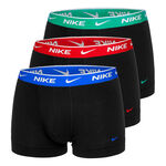 Nike Bekleidung Nike Everyday Cotton Stretch Boxer Short 3er Pack Herren-Blau,Mehrfarbig