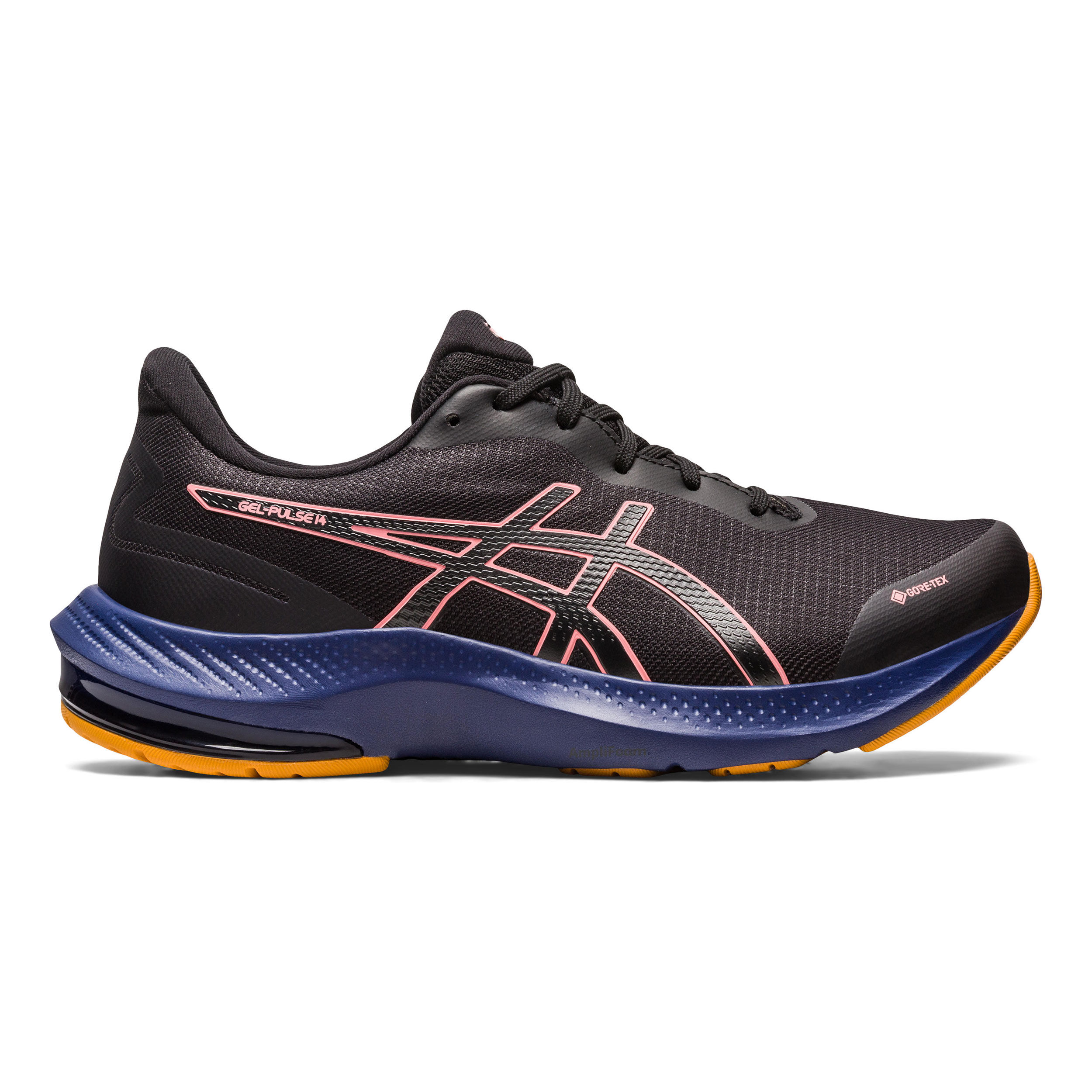 ASICS Gel Pulse 14 GTX Trailschuh Damen Schwarz Orange online kaufen Running Point CH