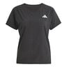 Adizero Laufshirt Damen-Schwarz