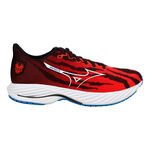 Mizuno Laufschuhe Mizuno Wave Rider 28 Neutralschuh Herren-Rot,Weiß