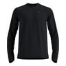 Essential Thermal Midlayer Laufshirt Herren-Schwarz