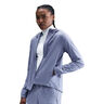 Swift Laufjacke Damen - blaugrau, silber