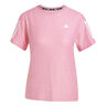 Own The Run Laufshirt Damen-Pink,Weiß