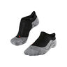 RU4 Endurance Invisible Laufsocken Damen-Schwarz,Grau