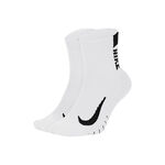Nike Bekleidung Nike Multiplier Laufsocken 2er Pack-Wei&szlig;,Schwarz