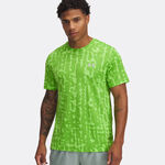 Under Armour Bekleidung Under Armour Launch Printed Laufshirt Herren-Neongrün,Grün