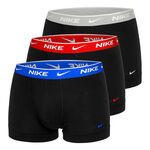 Nike Bekleidung Nike Everyday Stretch Trunk Boxer Short 3er Pack Herren - mehrfarbig, schwarz