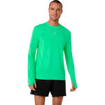 ASICS Bekleidung ASICS Road Seamless Laufshirt Herren-grün, grün