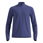 Odlo Bekleidung Odlo Essential Thermal Midlayer 1/2 Zip Laufshirt Herren-blau