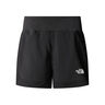 Sunriser 4in Laufshorts Damen-Schwarz