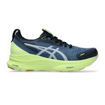 ASICS Laufschuhe ASICS Gel-Kayano 32 Lite-Show Stabilitätsschuh Damen - blaugrau, gelb