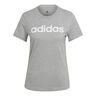 Linear T-Shirt Damen-Grau