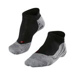 Falke Bekleidung Falke RU4 Endurance Invisible Laufsocken Herren-Schwarz,Hellgrau