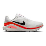 Nike Laufschuhe Nike Structure 26 Stabilitätsschuh Herren-Weiß,Neonrot
