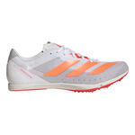 adidas Laufschuhe adidas Distancestar Spikeschuh Unisex-wei&szlig;, rot