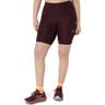 Road High Waist 8in Sprinter Lauftight Damen-Dunkelrot
