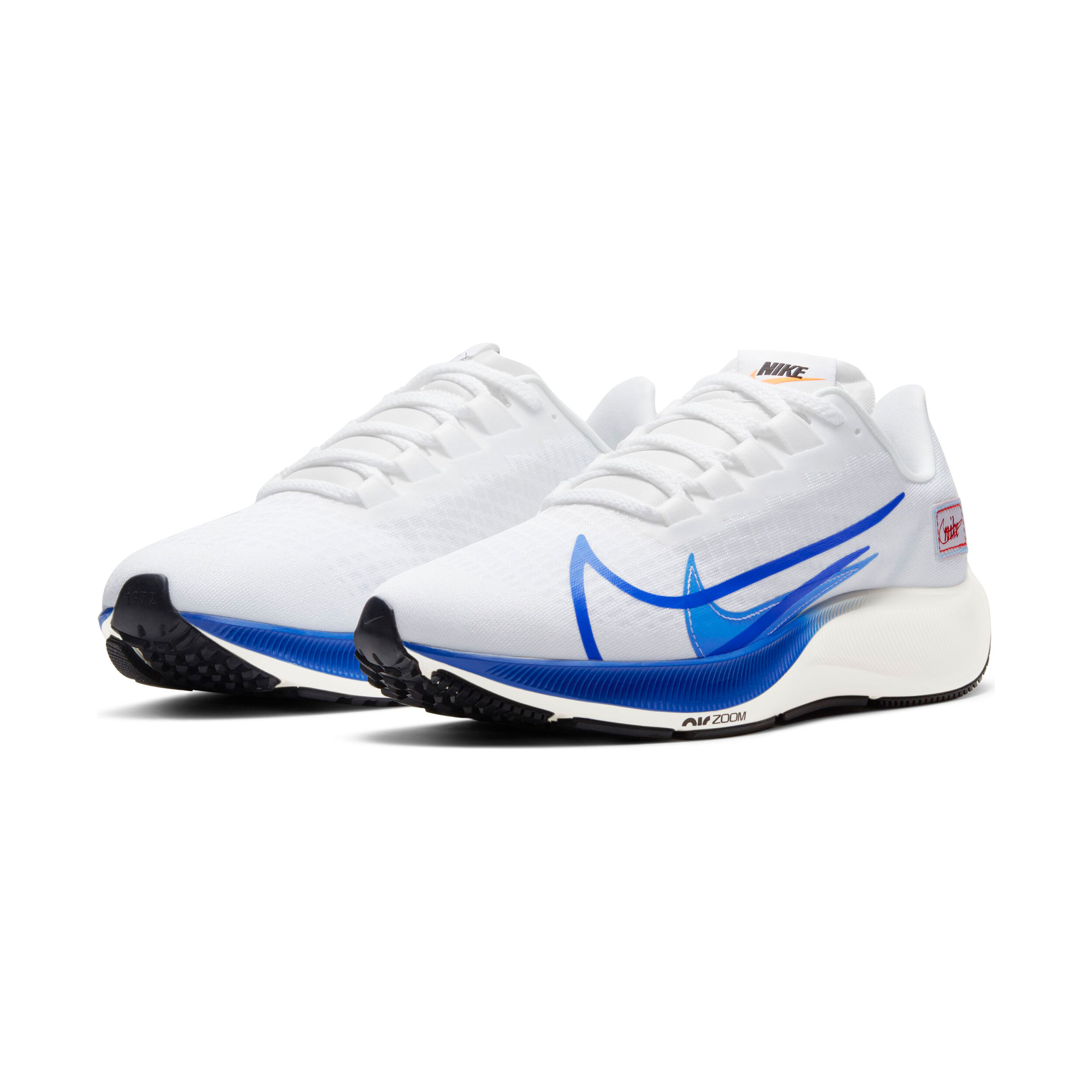 Nike Air Zoom Pegasus 37 Premium Neutralschuh Herren Wei?, Blau in Gr??e  48,5 online kaufen | Running Point CH