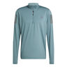 Own The Run Half-Zip Laufshirt Herren-Dunkelgrün