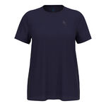 Odlo Bekleidung Odlo Zeroweight Chill-Tec Laufshirt Damen-Dunkelblau