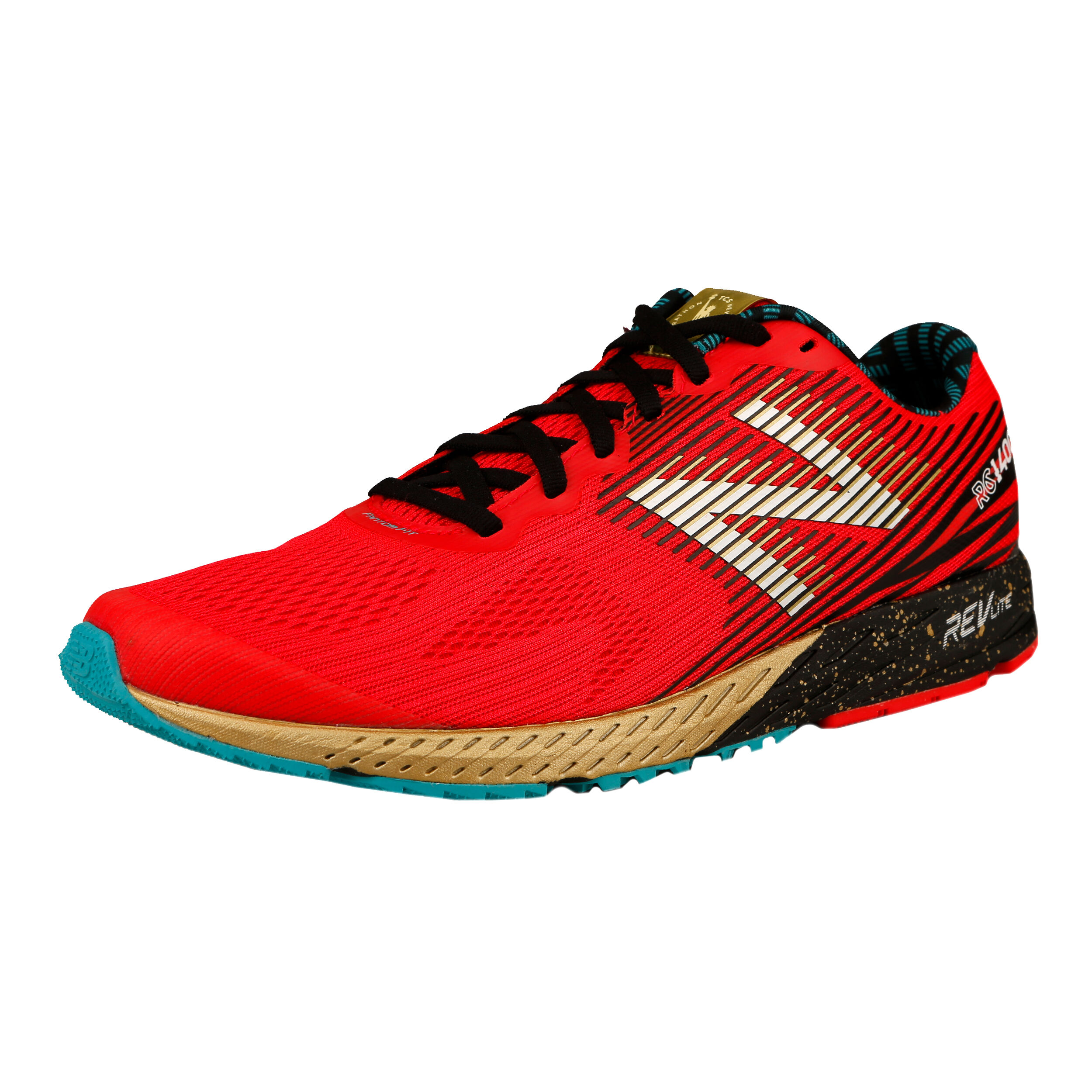 New Balance Race 1400 V5 Wettkampfschuh Herren Rot Gold online kaufen Running Point CH