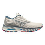 Mizuno Laufschuhe Mizuno Wave Rider 26 Neutralschuh Damen-Weiß,Blau