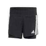 adidas Bekleidung adidas Adizero 2in1 Laufshorts Herren-Schwarz,Weiß