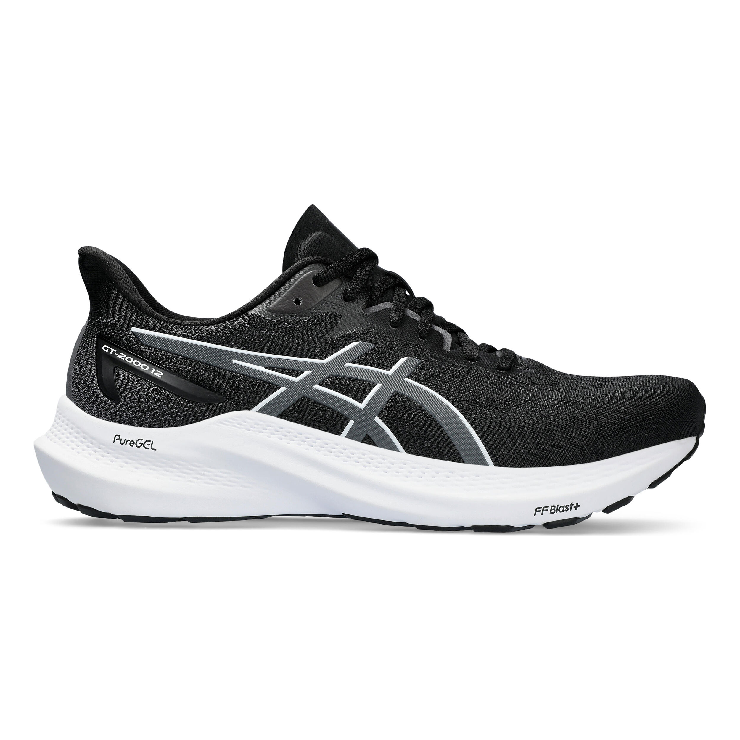 ASICS GT 2000 12 Stabilit tsschuh Herren Schwarz Grau online